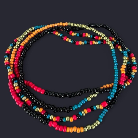 Boho Long Bead Necklace - Picture 1 of 5